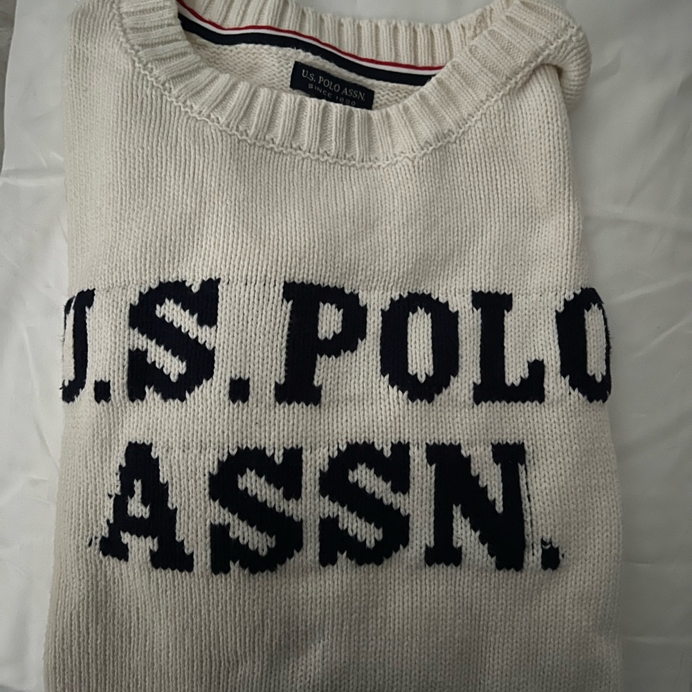 Polo crew sweater